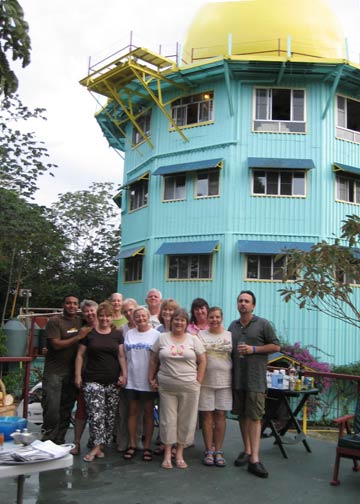 Our group at the Canopy Tower